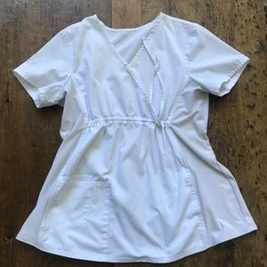 Cherokee Maternity Scrub Top